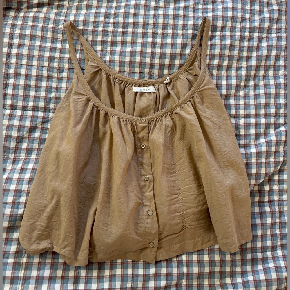 Doen Brown Camisole Top